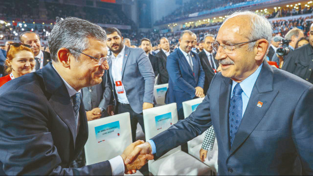 Özgür Özel, Kemal Kılıçdaroğlu.
