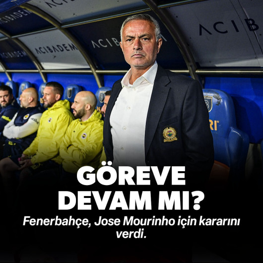 Fenerbahçe'den Jose Mourinho kararı