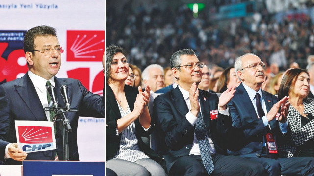 Ekrem İmamoğlu, Özgür Özel, Kemal Kılıçdaroğlu.