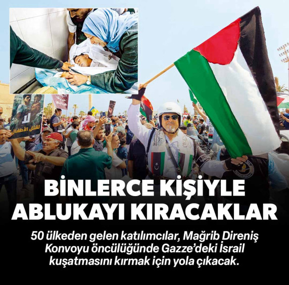 Binlerce kişiyle ablukayı kıracaklar