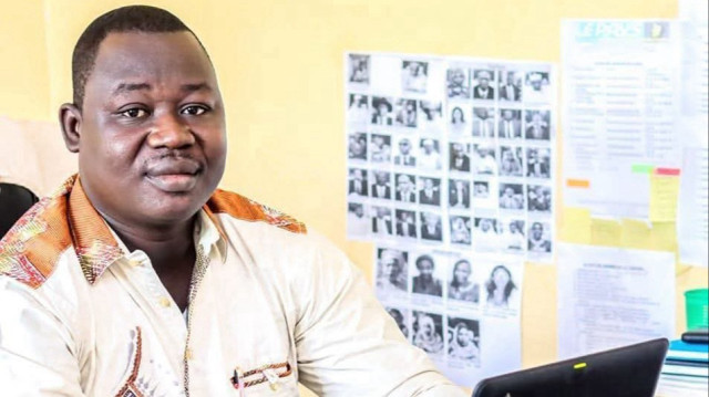 Le journaliste Monodji Mbaindiguim Olivier, directeur de publication du journal Le Pays et correspondant de Radio France Internationale (RFI) au Tchad.