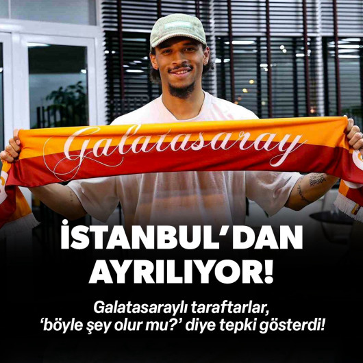 Galatasaray'da Leroy Sane gelişmesi: Sağlık kontrollerinin ardından İstanbul'dan ayrıldı 