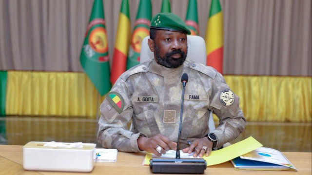 Le Président de Transition au Mali, Assimi Goita.