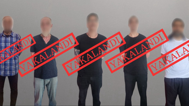 Kırmızı bültenle aranan 5 suçlu Gürcistan'da yakalandı.