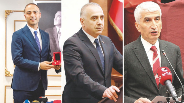 Eray Karadeniz, Ahmet Şahin, Yüksel Can.