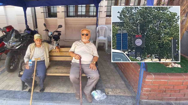 Güneşten korunmak isteyen birçok vatandaş park ve bahçelerde serinlemeye çalıştı.