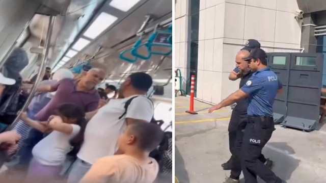 Anadolu Cumhuriyet Başsavcılığınca, 31 Mayıs'ta, Marmaray'da iki çocuğuyla yolculuk yapan D.E'ye (46), yer verme meselesi nedeniyle bir kadınla tartıştığı sırada yumrukla saldırılmasına ilişkin yürütülen soruşturma tamamlandı.