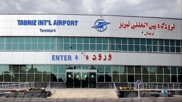 إسرائيل تستهدف محيط مطار تبريز غربي إيران