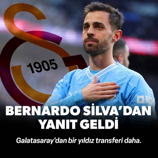 Galatasaray'dan bir yıldız transferi daha: Bernardo Silva'dan yanıt geldi