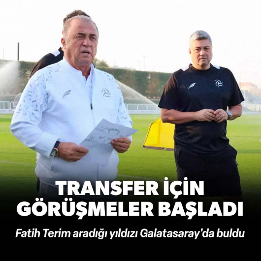 Fatih Terim aradığı yıldızı Galatasaray'da buldu: Transfer için görüşmeler başladı