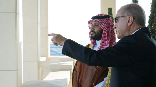 Cumhurbaşkanı Erdoğan ile Prens Selman (Foto: Arşiv)