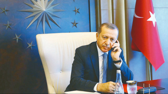 Cumhurbaşkanı Recep Tayyip Erdoğan.