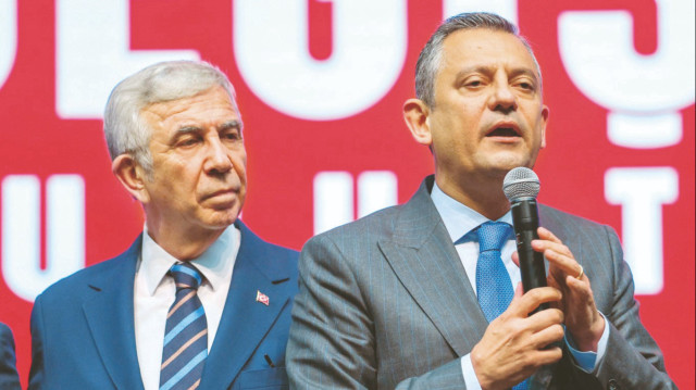 Mansur Yavaş, Özgür Özel.