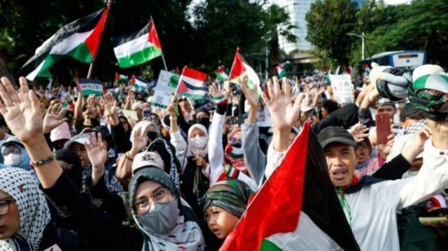 آلاف يتظاهرون دعما لفلسطين في البرازيل وتشيلي والمكسيك