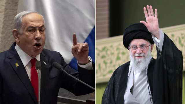 Netanyahu, açıkça Hamaney'i ölümle tehdit etti.