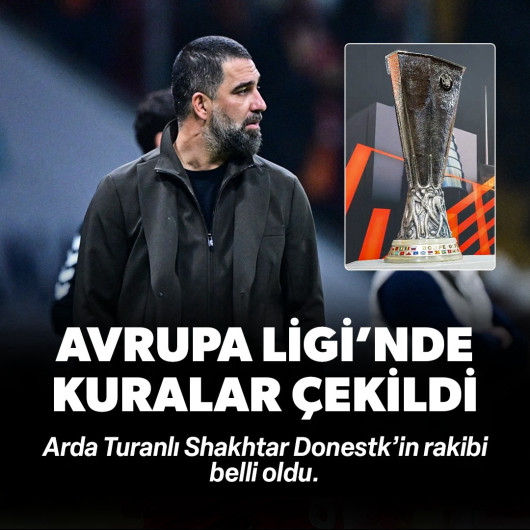 Arda Turanlı Shakhtar Donetsk'in Avrupa Ligi'ndeki rakibi belli oldu