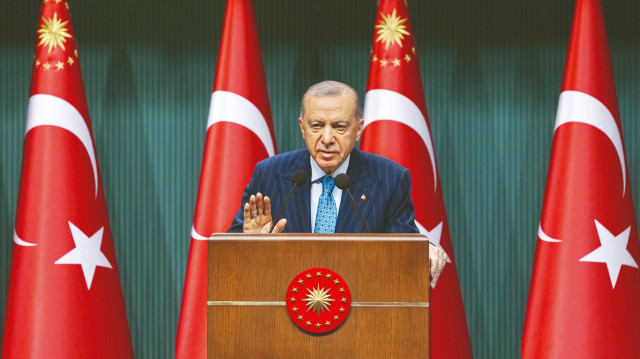 Cumhurbaşkanı Recep Tayyip Erdoğan.