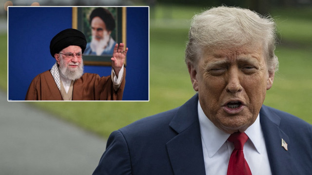 Trump, İran dini lideri Hamaney'i ölümle tehdit etti.