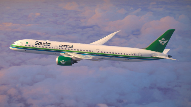Le vol SV 5276, parti de Jeddah et rentrant du pèlerinage du Hajj, avec 442 passagers.