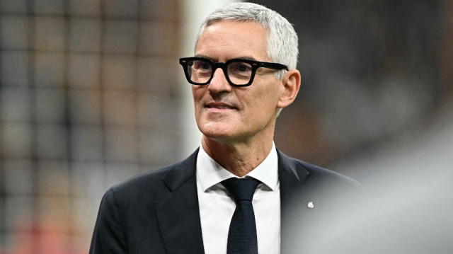Le nouveau directeur général de l'OM, Alessandro Antonello, au stade San Siro à Milan, le 22 septembre 2024.