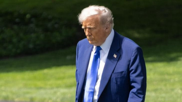 US President Donald Trump 