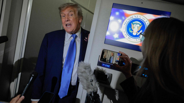ABD başkanı Trump'tan İsrail'e askeri destek sinyali