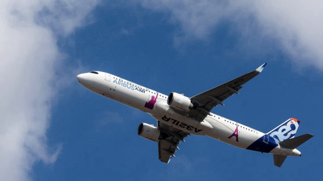 Un Airbus A321 neo LR.