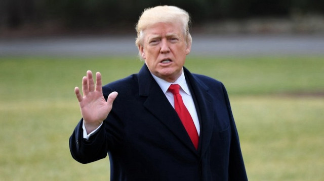 US President Donald Trump