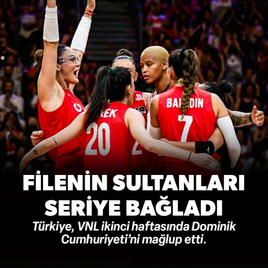Filenin Sultanları seriye bağladı: Dominik Cumhuriyeti'ne set vermedi