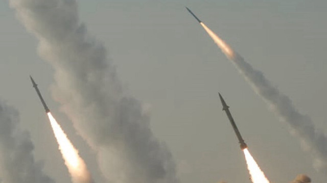 جيش الاحتلال يعلن رصد رشقة صاروخية جديدة من إيران