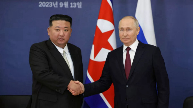 Kim Jong Un - Vladimir Putin