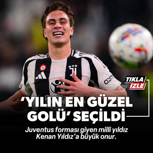 Kenan Yıldız'a büyük onur! "Yılın en iyi golü" seçildi