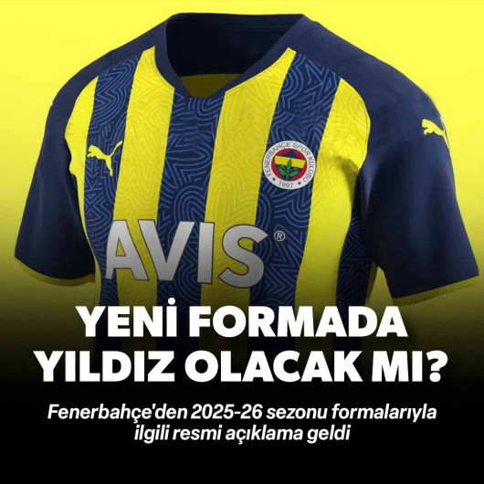 Fenerbahçe'nin yeni sezon formalarında yıldız olacak mı? Resmi açıklama geldi