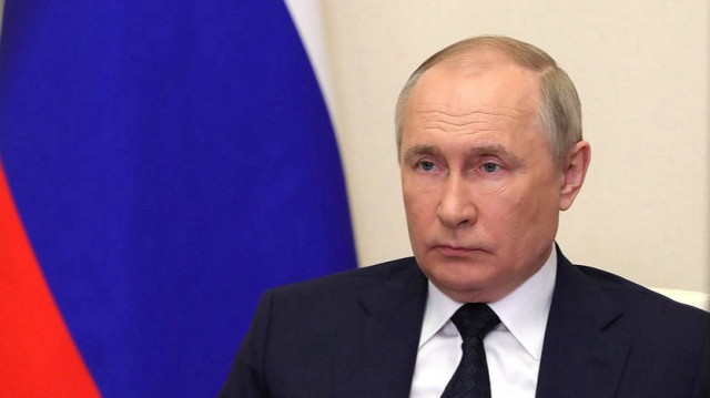 Le Président russe Vladimir Poutine.