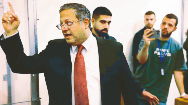 İsrail'deki aşırı sağcı koalisyon hükümetinin Ulusal Güvenlik Bakanı İtamar Ben-Gvir, ateşkesin olması halinde hükümetten çekilmekle tehdit ediyor.