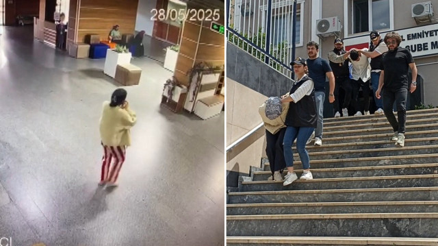Kimlik tespitinin ardından aynı bölgede oturan Aynur Ç., polis ekipleri tarafından yakalandı.