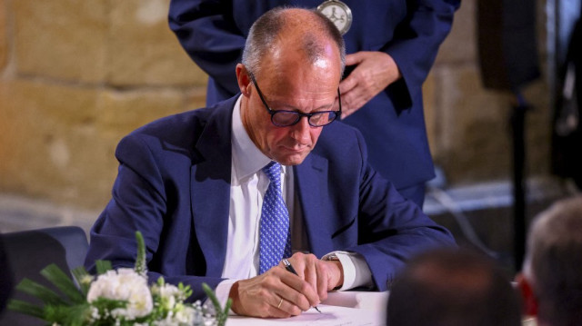 Le chancelier allemand Friedrich Merz
