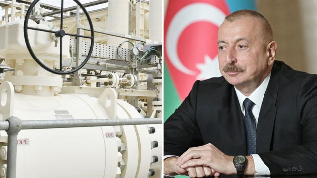 Aliyev, "Her şey plana uygun ilerlerse, 2030'a kadar doğal gaz ihracatımızı 8 milyar metreküp artıracağız ve bunu dış pazarlara sunacağız" dedi.