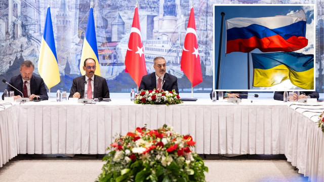 Ukrayna Dışişleri Bakanlığı Sözcüsü George Tykhyi, yaptığı yazılı açıklamada, Ukrayna heyetinin İstanbul'a ulaştığını bildirdi.
