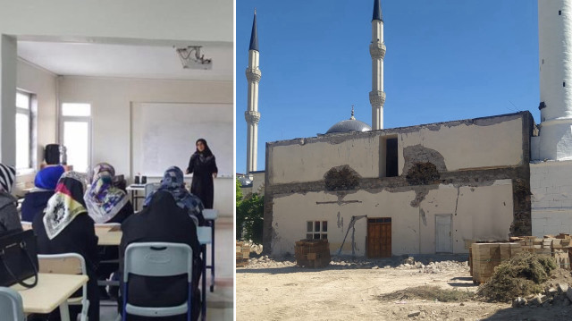 Ağrı'da atıl kalan camiye yeni misyon: Kadınlar için Kur'an kursu olacak