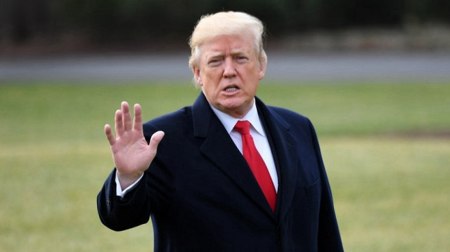 US President Donald Trump