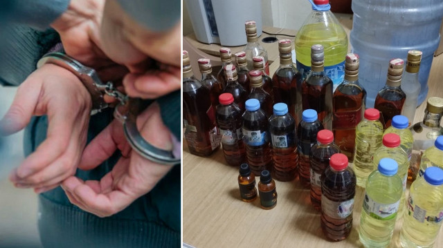 Niğde'de sahte alkol operasyonu: 1 gözaltı