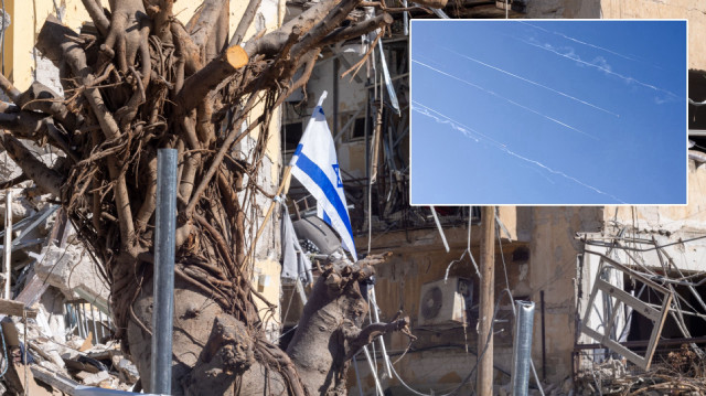 Tel Aviv saldırılarda ağır yıkıma uğradı.