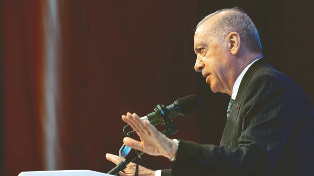 Cumhurbaşkanı Recep Tayyip Erdoğan.