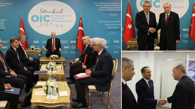 Cumhurbaşkanı Recep Tayyip Erdoğan'dan diplomatik temaslar.