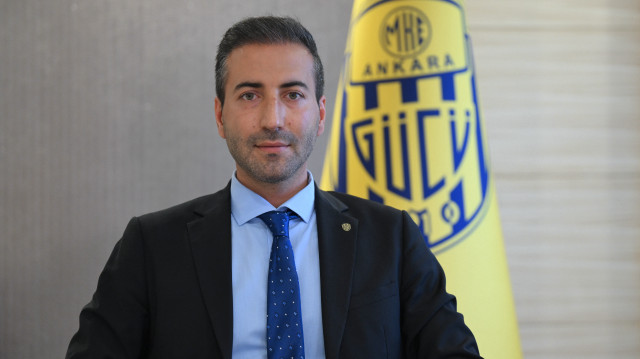 MKE Ankaragücü Kulübü Başkanı Gazi Ercüment Tekin.