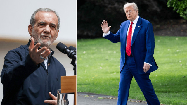 ABD Başkanı Donald Trump, İran Cumhurbaşkanı Mesud Pezeşkiyan ile görüşmek için Türkiye'ye gelebileceğini söyledi.
