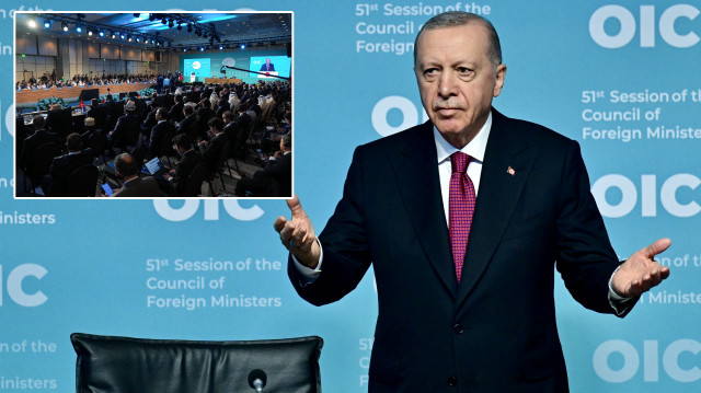 Cumhurbaşkanı Recep Tayyip Erdoğan, İslam İşbirliği Teşkilatı (İİT) 51. Dışişleri Bakanları Konseyi Toplantısı'na katıldı.