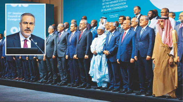 Bakan Fidan, İstanbul Lütfi Kırdar Uluslararası Kongre ve Sergi Sarayı’nda düzenlenen İslam İşbirliği Teşkilatı (İİT) Dışişleri Bakanları Konseyi 51. Oturumu’nun açılışında katılımcılara hitap etti.