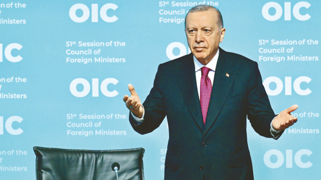 Cumhurbaşkanı Recep Tayyip Erdoğan.